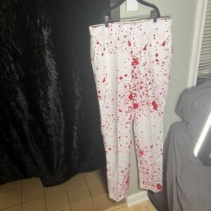 Opposuits Costume Bloody Harry Blood Spatter Pants, Size US 42 Halloween